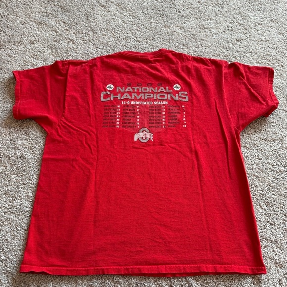 2002 Ohio State Buckeyes National Championship Football Shirt Size XXL - Picture 9 of 10